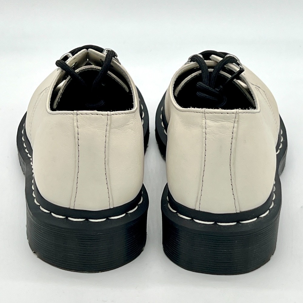 Dr. Martens 1461 HDW Ivory Oxford Leather Women's Size 39/8-8.5 - Picture 5 of 9